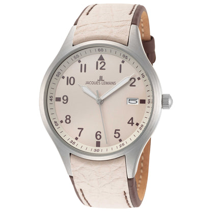 Front view of Jacques Lemans Sport Men's Quartz Watch 1-1982E