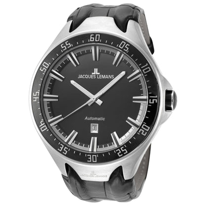 Front view of Jacques Lemans Sport Men's Automatic Watch 1-1986A
