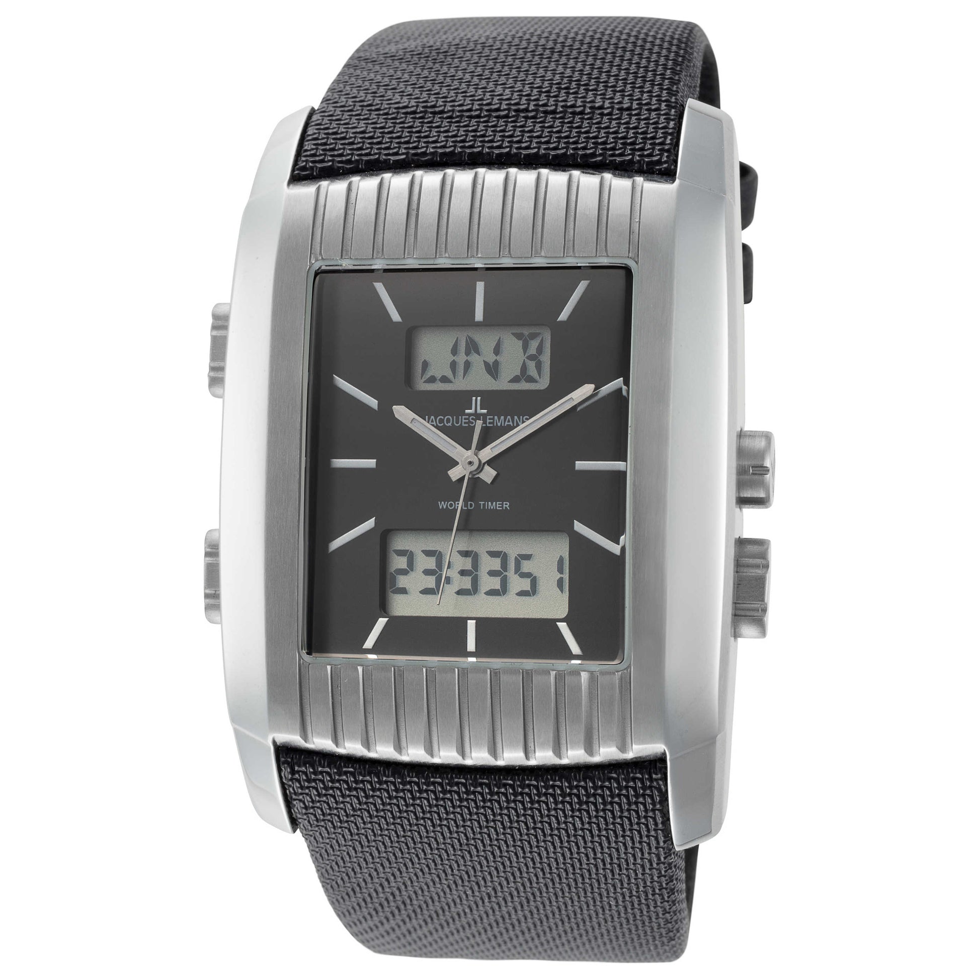 Front view of Jacques Lemans Sport Men's Quartz Watch 1-1987A