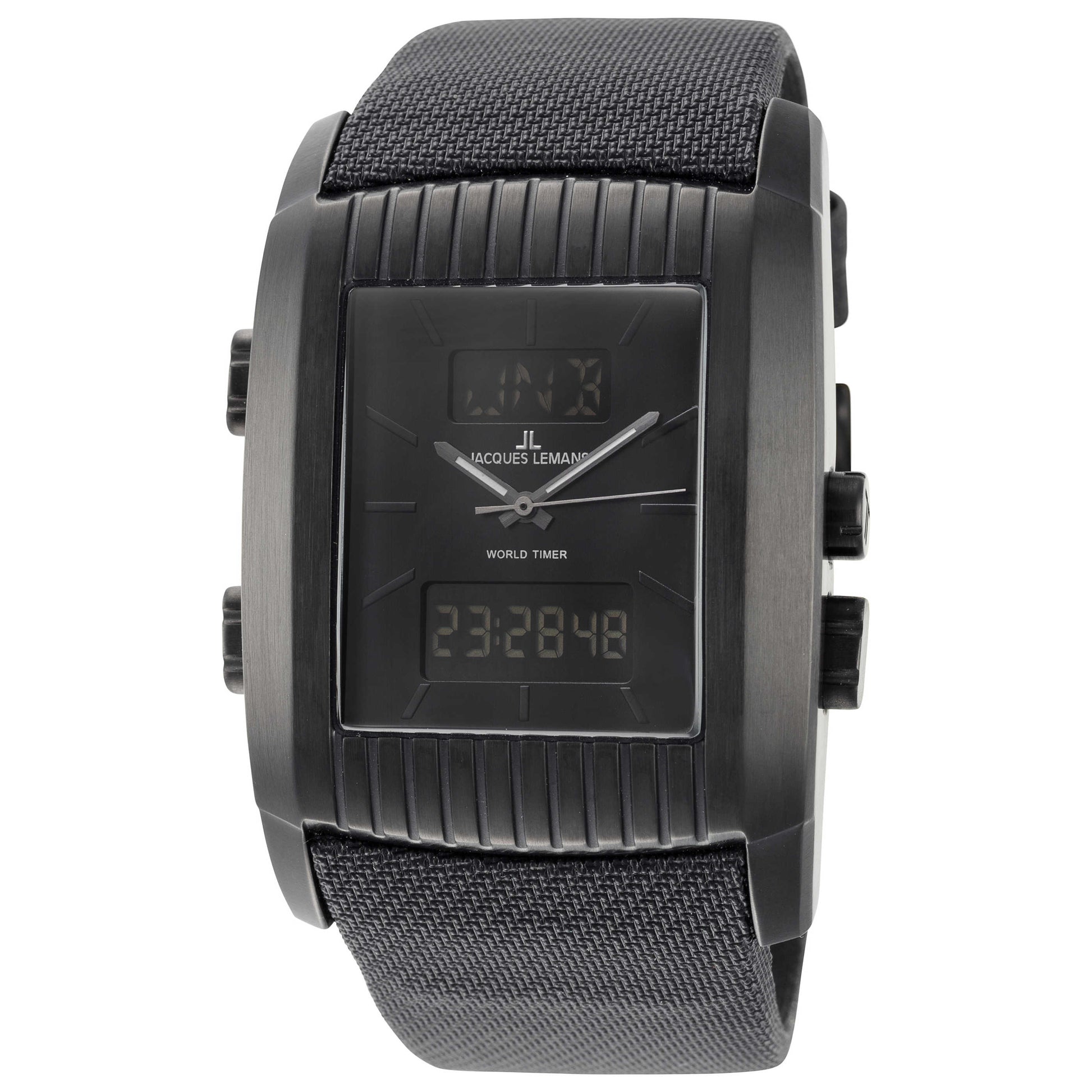 Front view of Jacques Lemans Sport Men's Quartz Watch 1-1987B