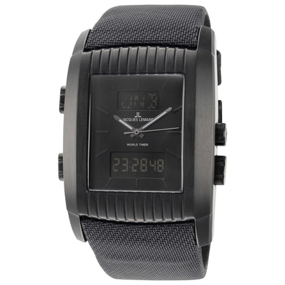 Front view of Jacques Lemans Sport Men's Quartz Watch 1-1987B