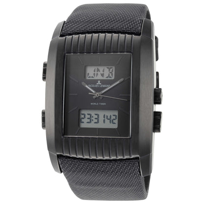 Front view of Jacques Lemans Sport Men's Quartz Watch 1-1987C