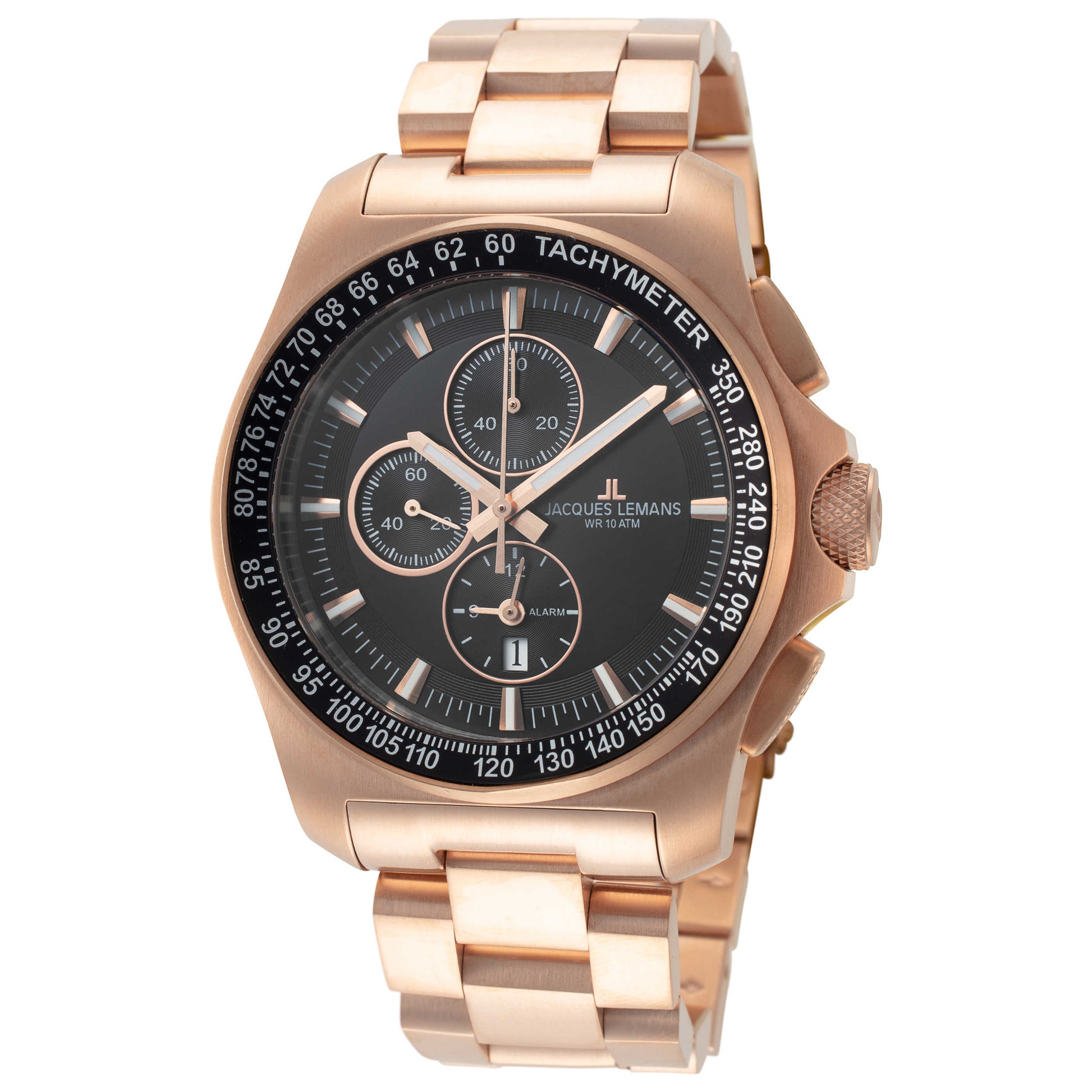 Front view of Jacques Lemans Sport Men's Quartz Watch 1-1990B