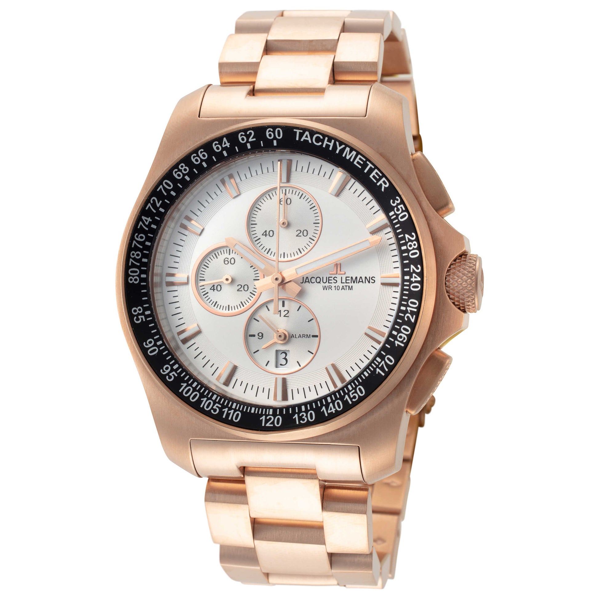 Front view of Jacques Lemans Sport Men's Quartz Watch 1-1990C