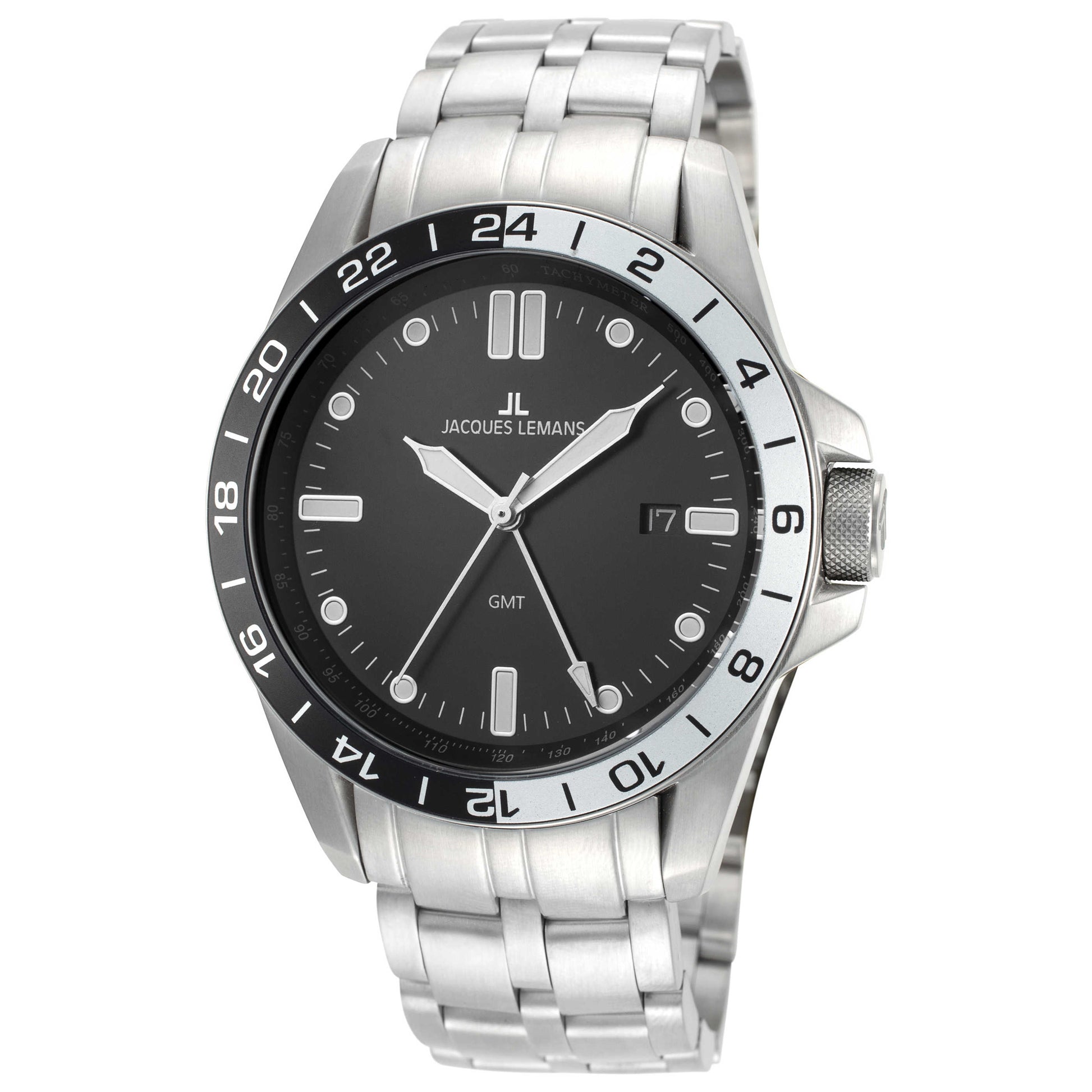 Front view of Jacques Lemans Sport Men's Quartz Watch 1-1991C