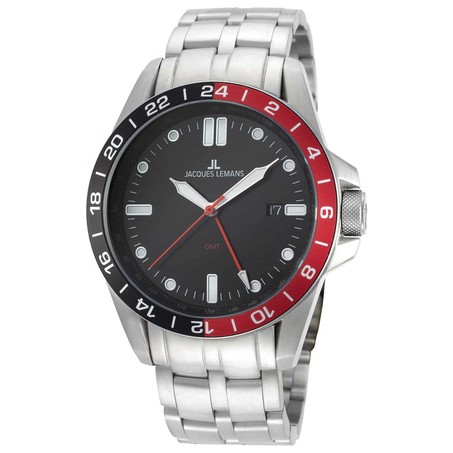 Front view of Jacques Lemans Sport Men's Quartz Watch 1-1991D