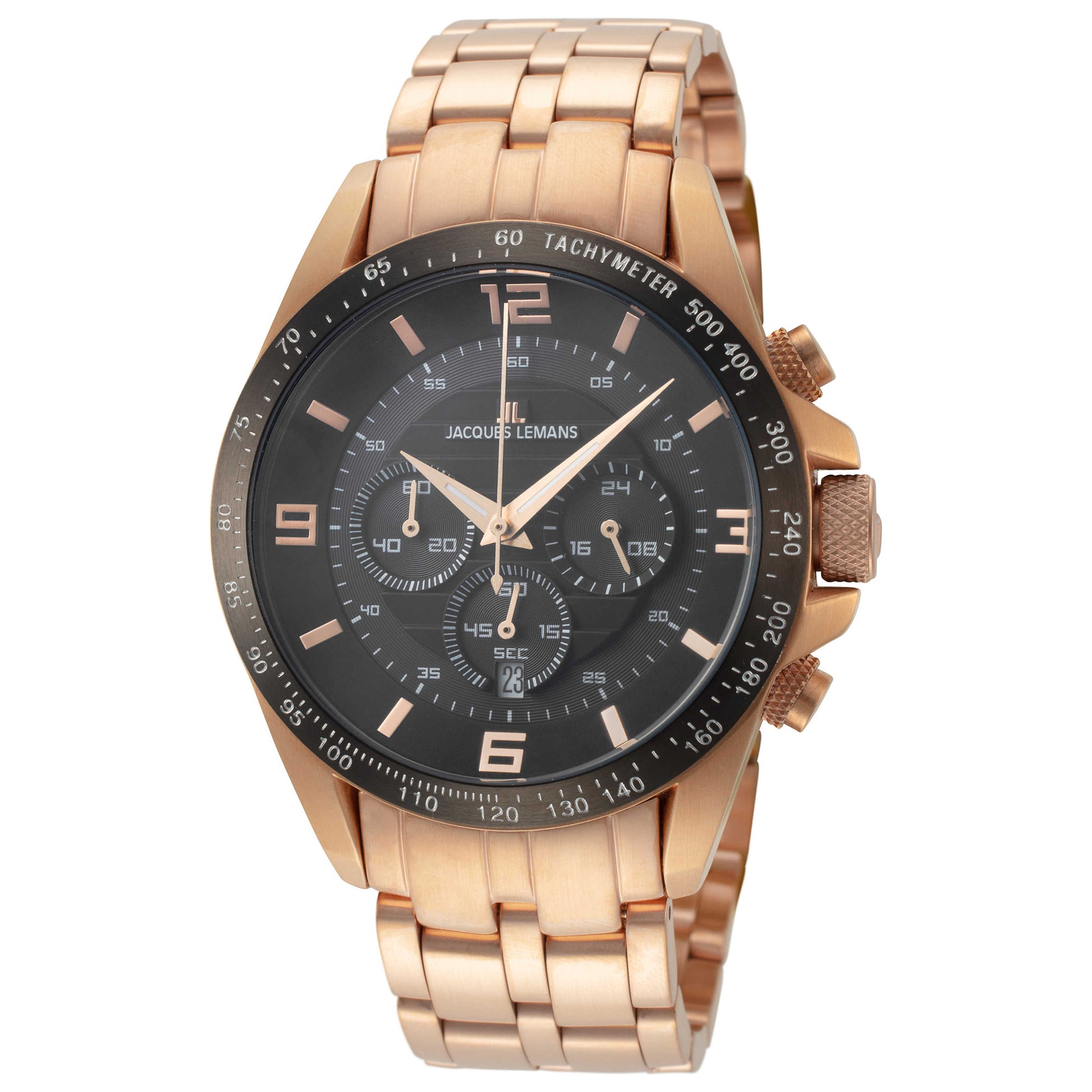Front view of Jacques Lemans Sport Men's Quartz Watch 1-1993A