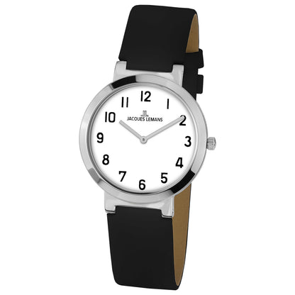 Front view of Jacques Lemans Milano Women's Quartz Watch 1-1997F