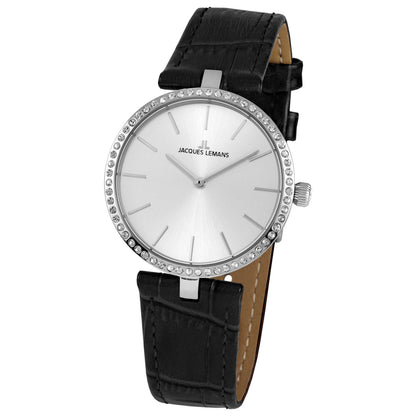 Front view of Jacques Lemans Milano Women's Quartz Watch 1-2024H