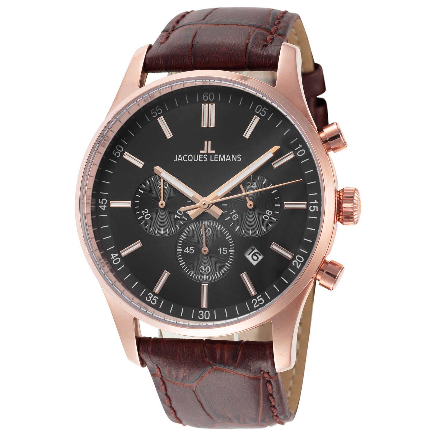 Front view of Jacques Lemans London Men's Quartz Watch 1-2025D
