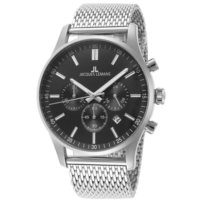 Front view of Jacques Lemans London Men's Quartz Watch 1-2025F