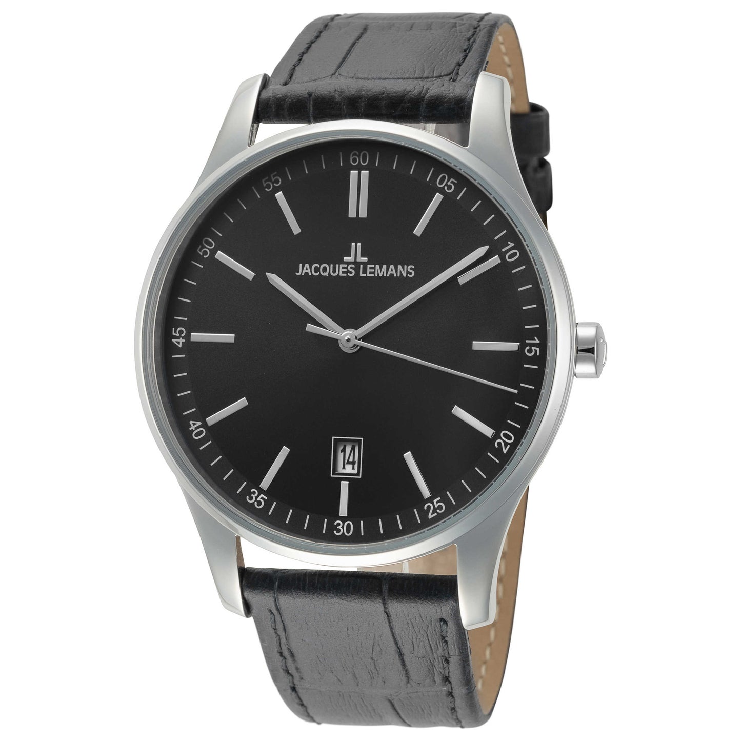 Front view of Jacques Lemans London Men's Quartz Watch 1-2026A