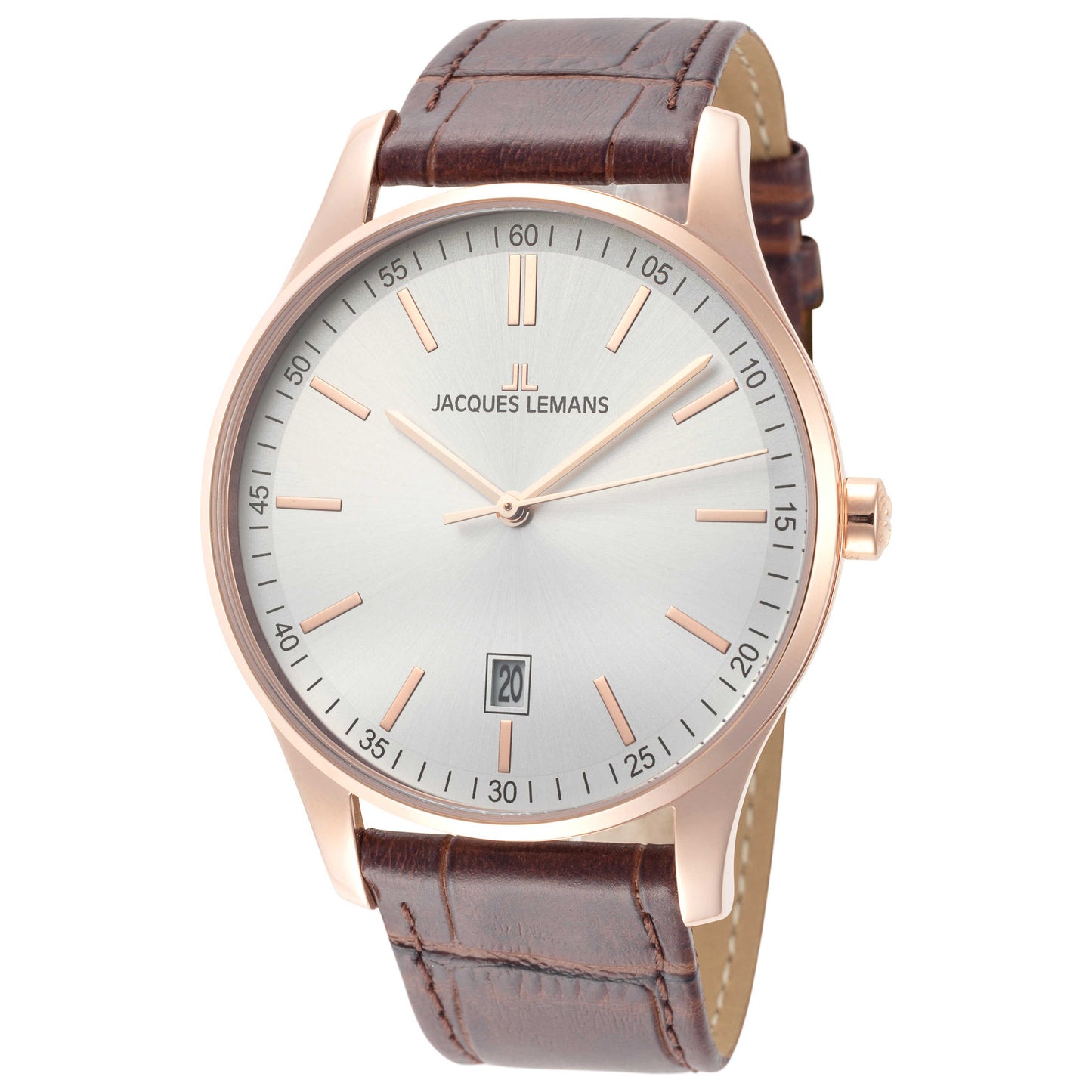 Front view of Jacques Lemans London Men's Quartz Watch 1-2026E