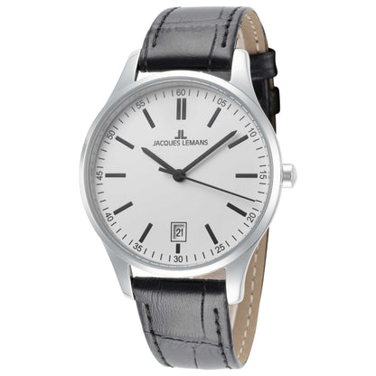 Front view of Jacques Lemans London Women's Quartz Watch 1-2027B