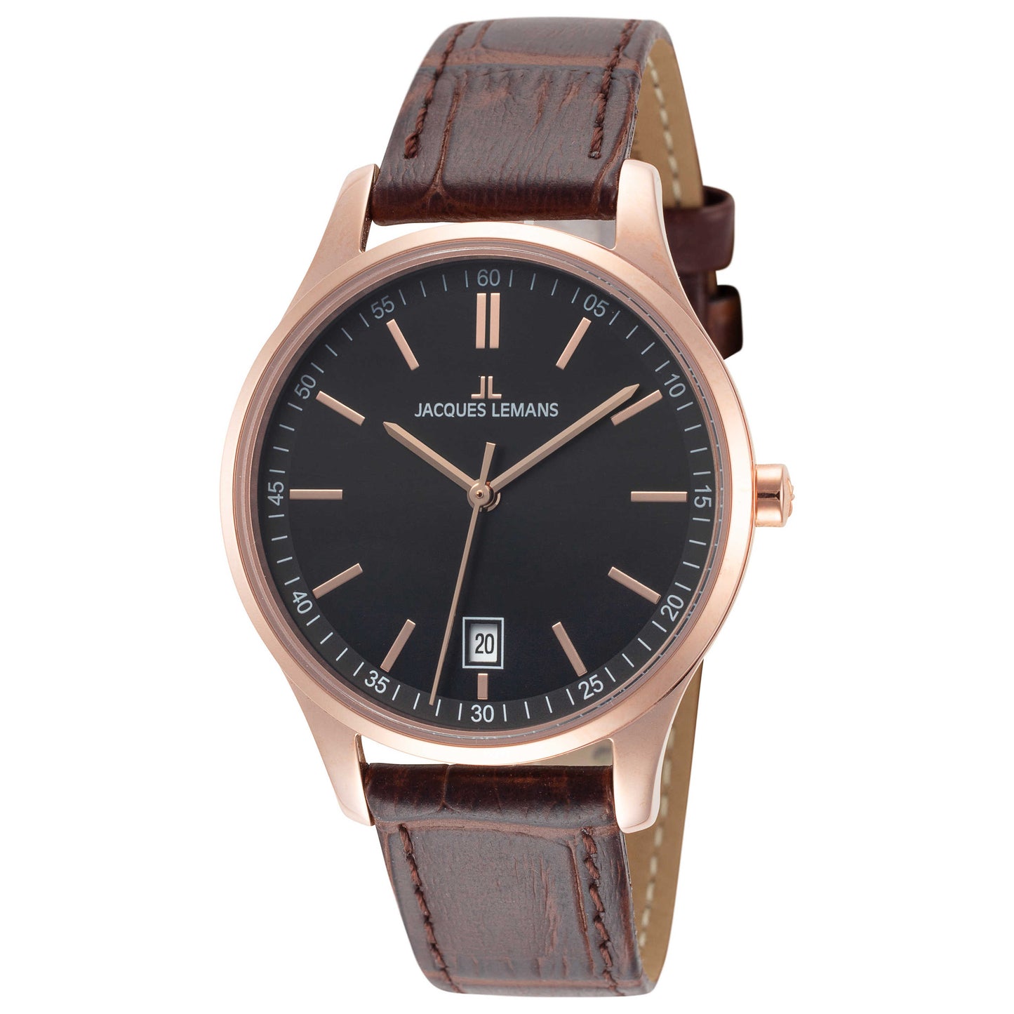 Front view of Jacques Lemans London Women's Quartz Watch 1-2027D
