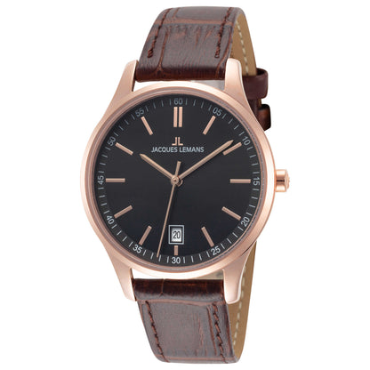 Front view of Jacques Lemans London Women's Quartz Watch 1-2027D