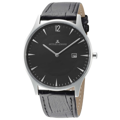 Front view of Jacques Lemans London Men's Quartz Watch 1-2028A