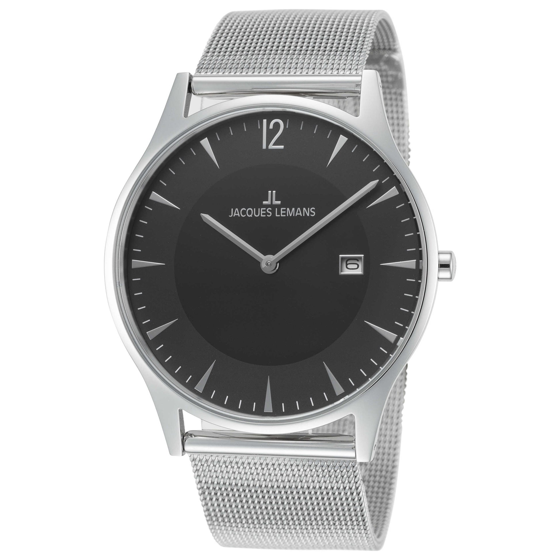 Front view of Jacques Lemans London Men's Quartz Watch 1-2028D