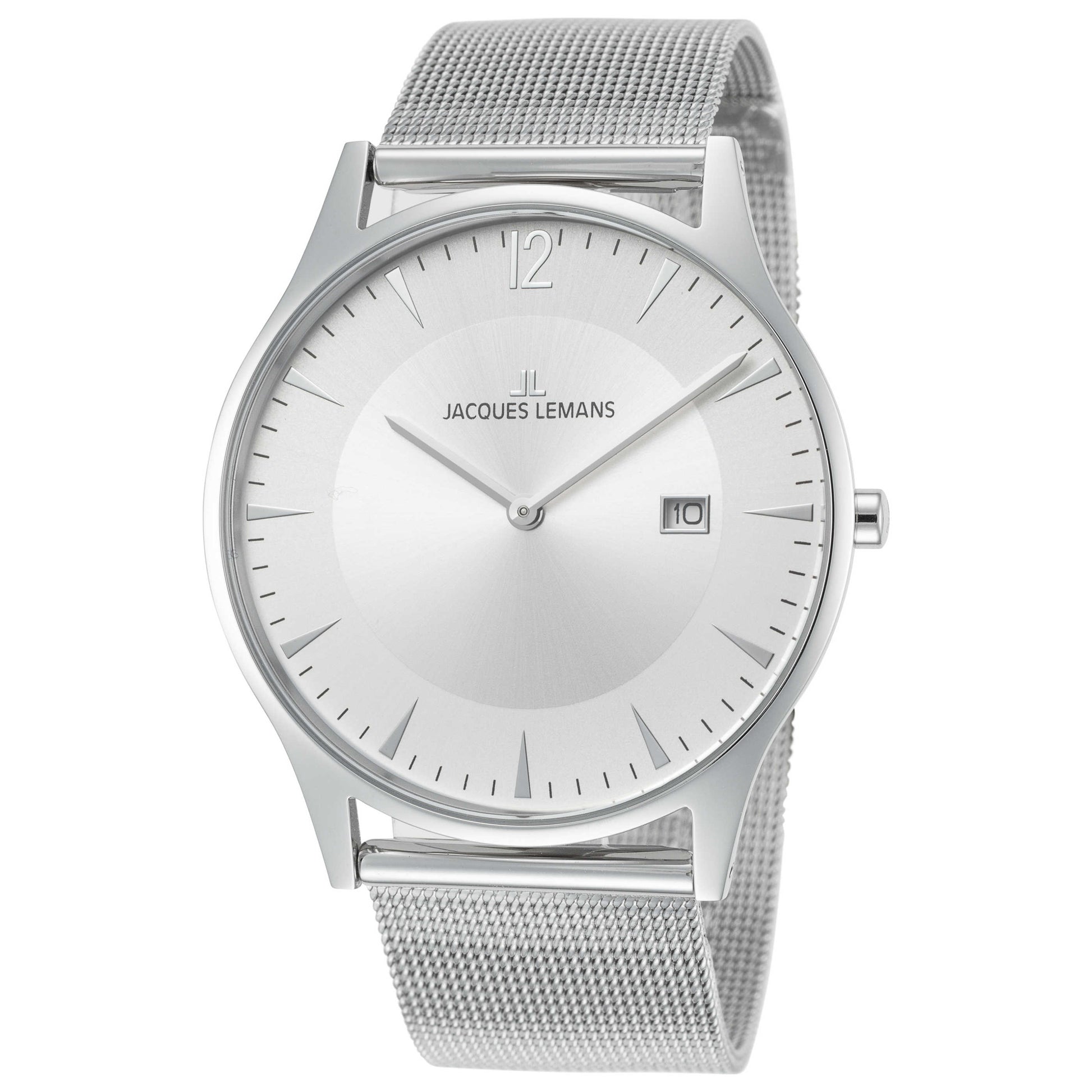 Front view of Jacques Lemans London Men's Quartz Watch 1-2028E