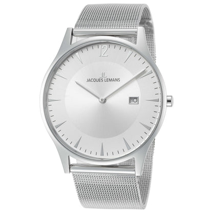 Front view of Jacques Lemans London Men's Quartz Watch 1-2028E