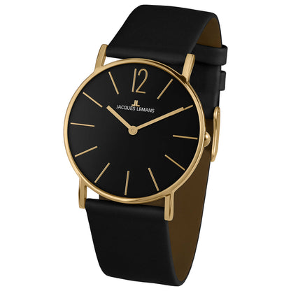 Front view of Jacques Lemans York Unisex Quartz Watch 1-2030D