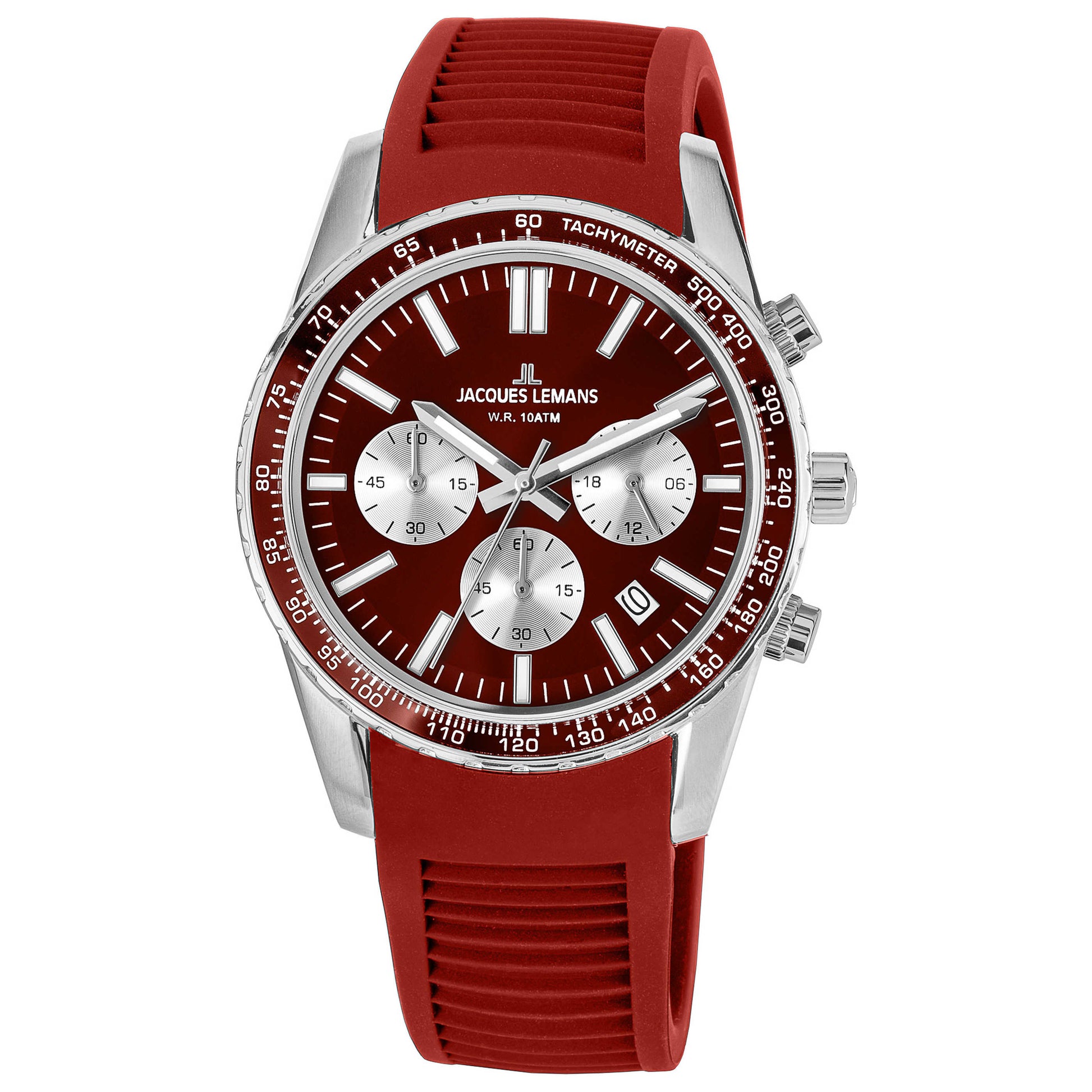 Front view of Jacques Lemans Liverpool Unisex Quartz Watch 1-2059E