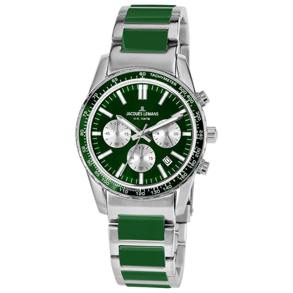 Front view of Jacques Lemans Liverpool Unisex Quartz Watch 1-2059J