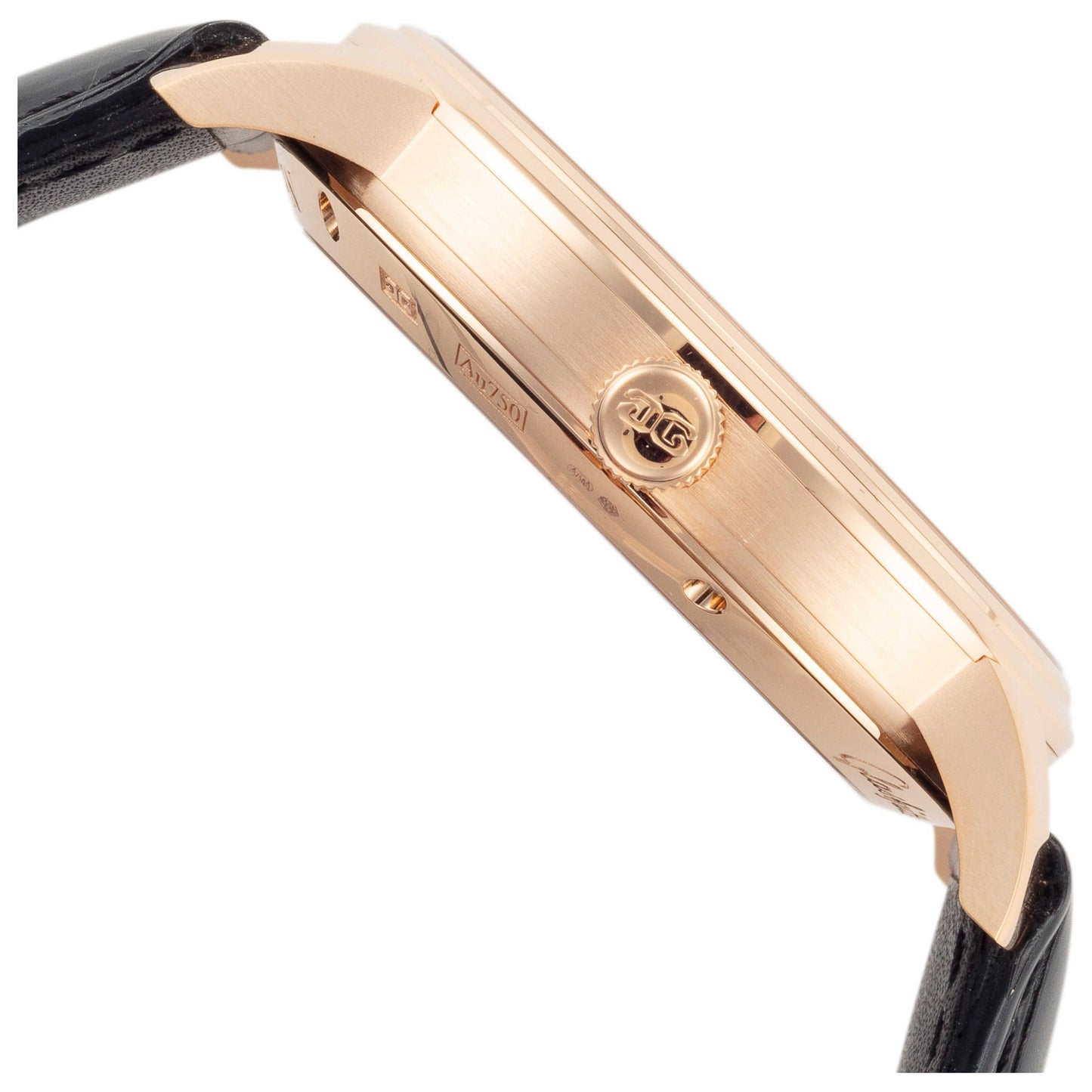 Right view of Glashutte Senator Excellence Men's Automatic Watch 1-36-01-02-05-50