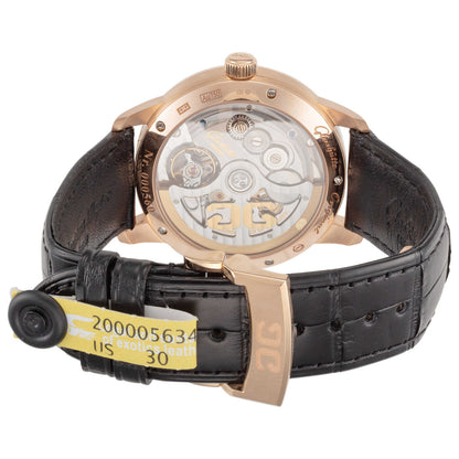Back view of Glashutte Senator Excellence Panorama Men's Automatic Watch 1-36-03-02-05-50