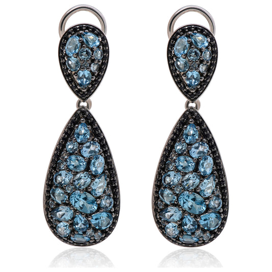 Front view of Charles Krypell Elegant Women's Earrings 1-607-RXBT