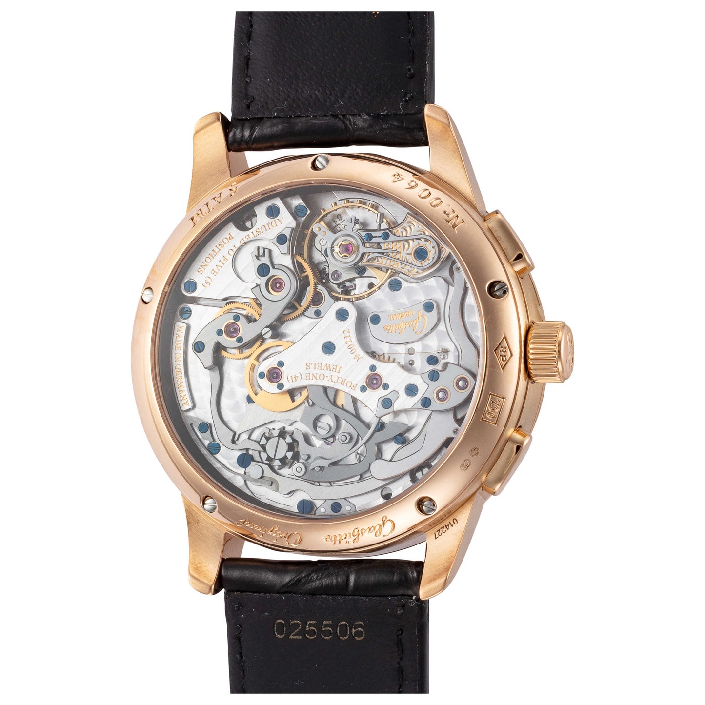 Glashutte Pano Men's Manual-Wind Watch 1-61-03-25-15-04 - Image #2