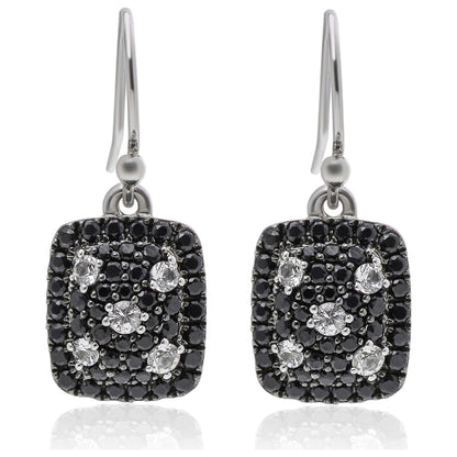 Front view of Charles Krypell Elegant Women's Earrings 1-611-STBSWS