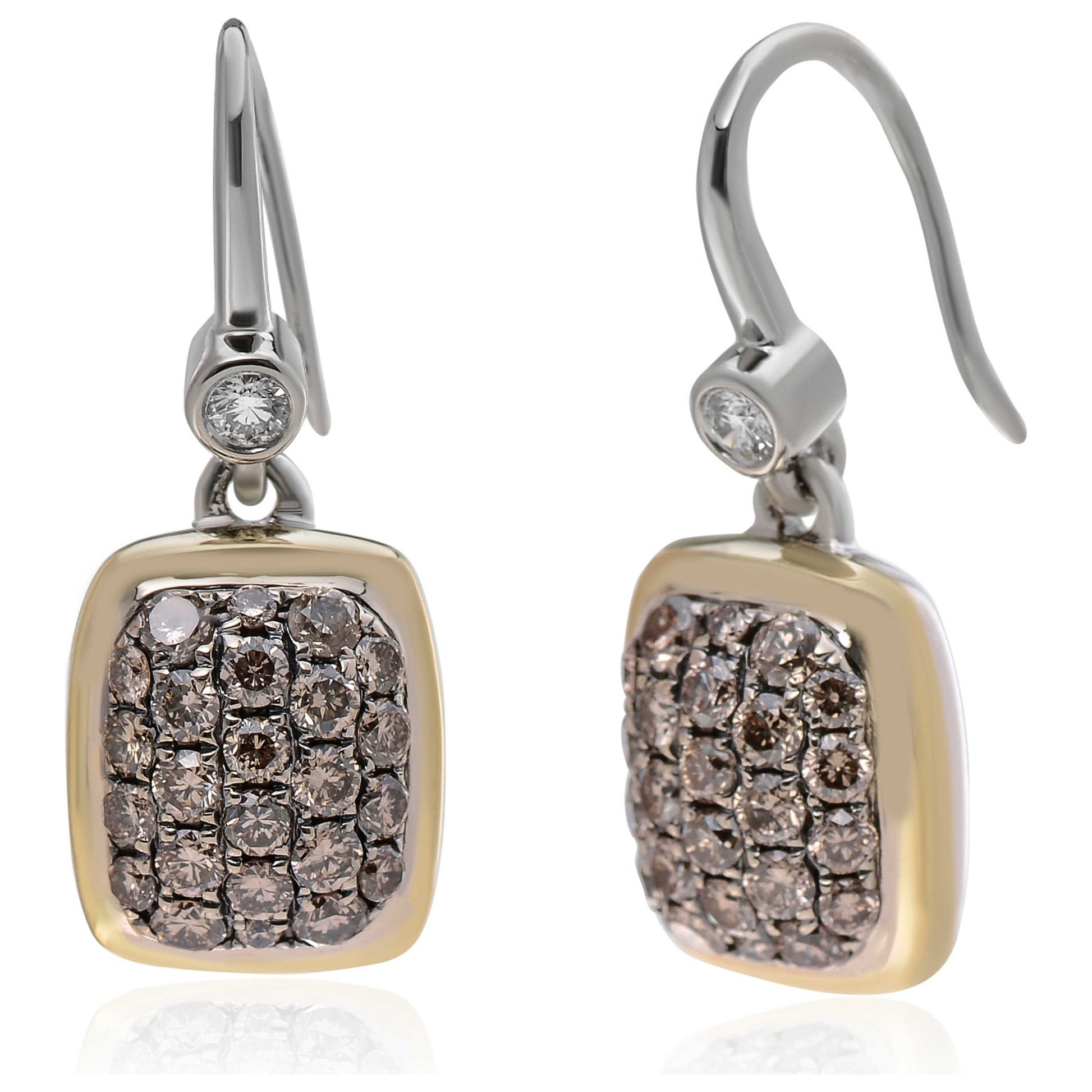 Front view of Charles Krypell Elegant Women's Earrings 1-6507-SBRP