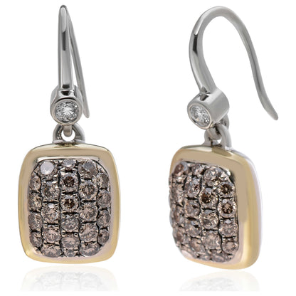 Front view of Charles Krypell Elegant Women's Earrings 1-6507-SBRP