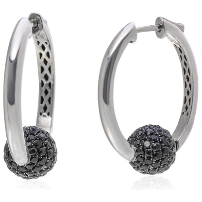 Charles Krypell Elegant Women's Earrings 1-6876-SBS - Image #4