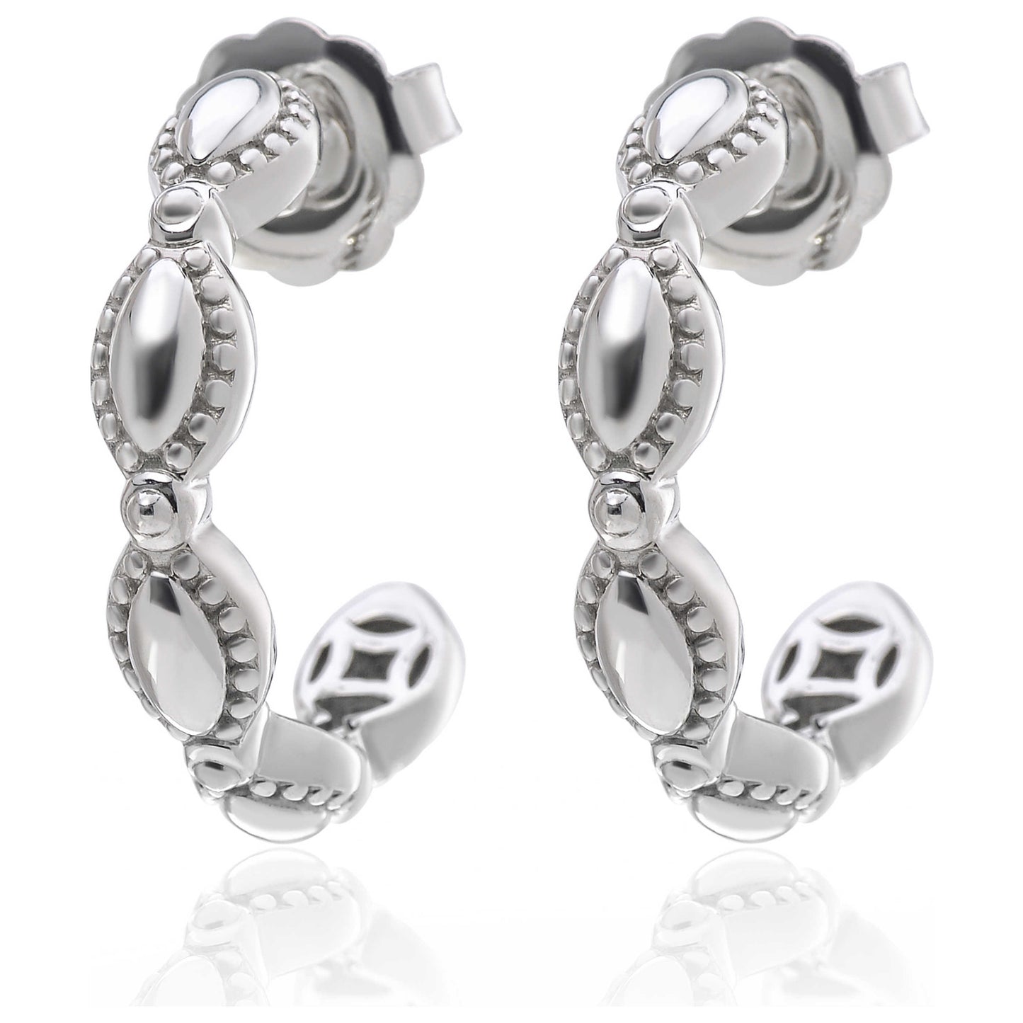 Front view of Charles Krypell Elegant Women's Earrings 1-6964-FFS