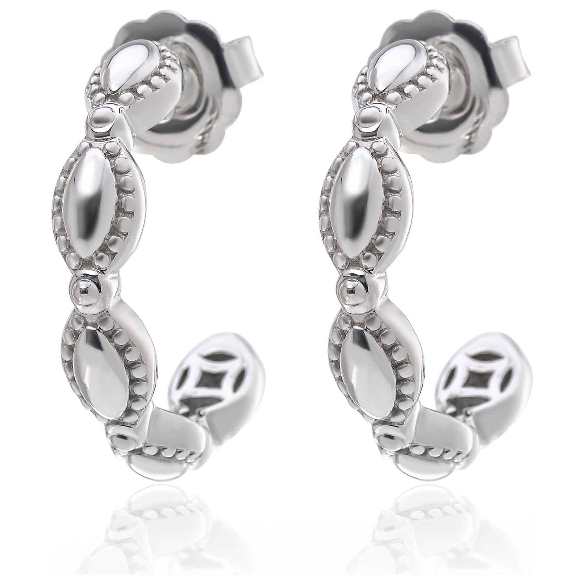 Front view of Charles Krypell Elegant Women's Earrings 1-6964-FFS