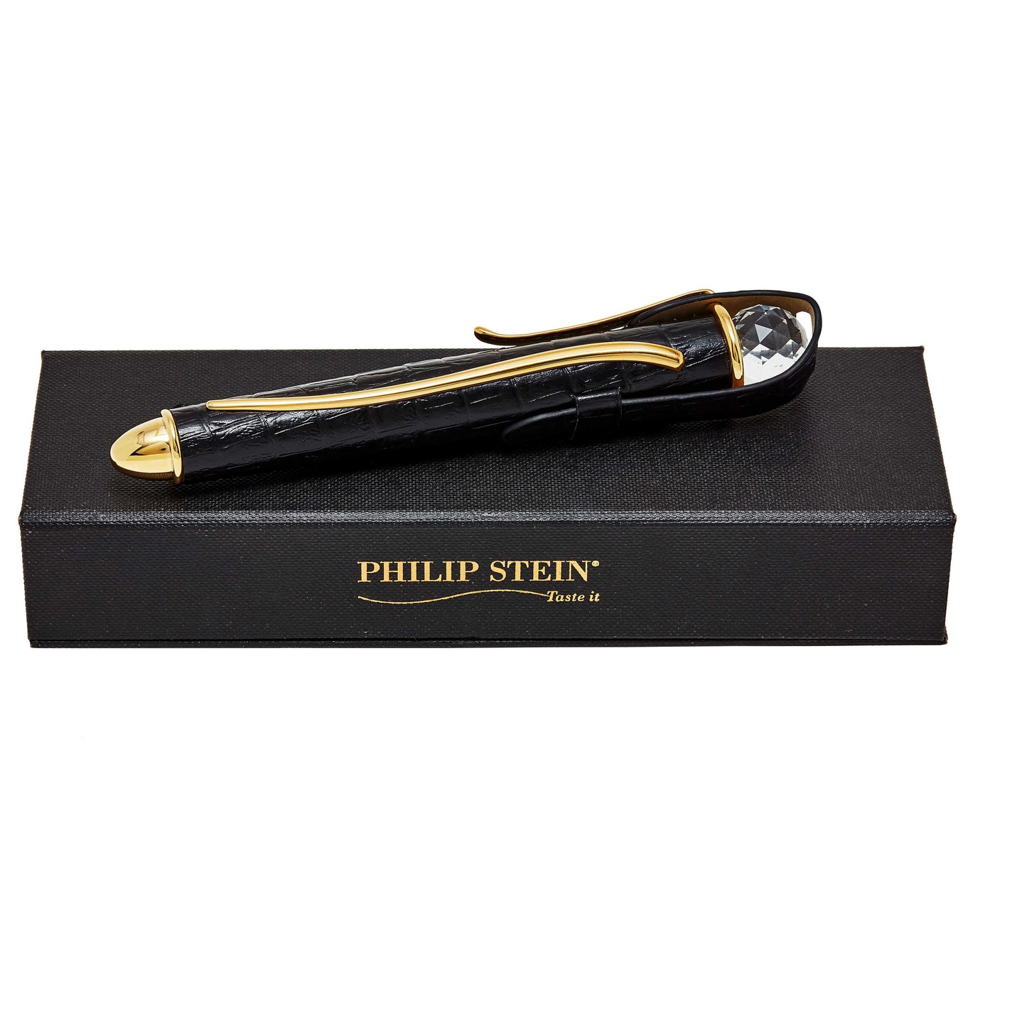 Front view of Philip Stein Wine Wand Women's Pen 1-PSWG-GAB