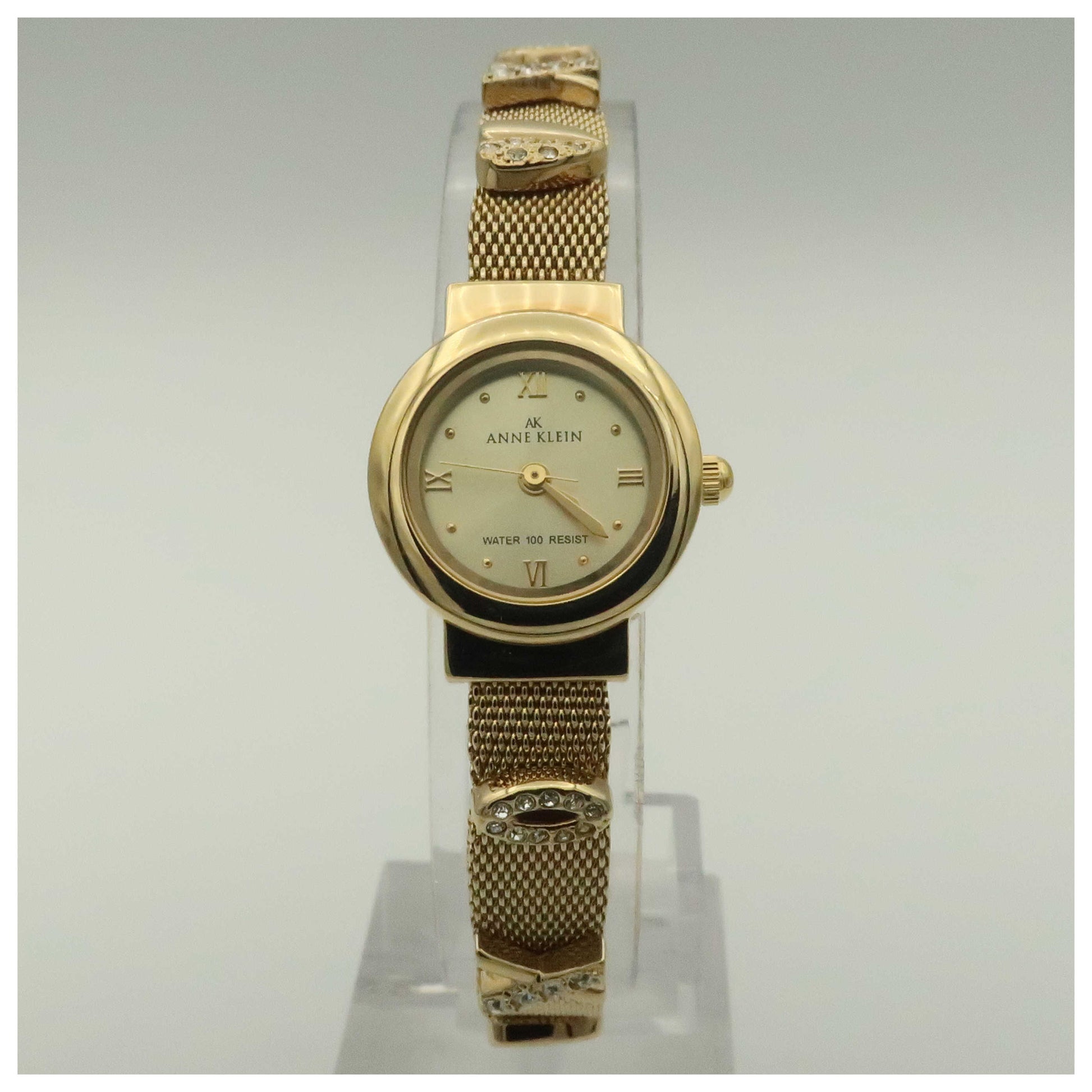 Front view of Anne Klein Bracelet Women's Quartz Watch 10-64206BST-PO