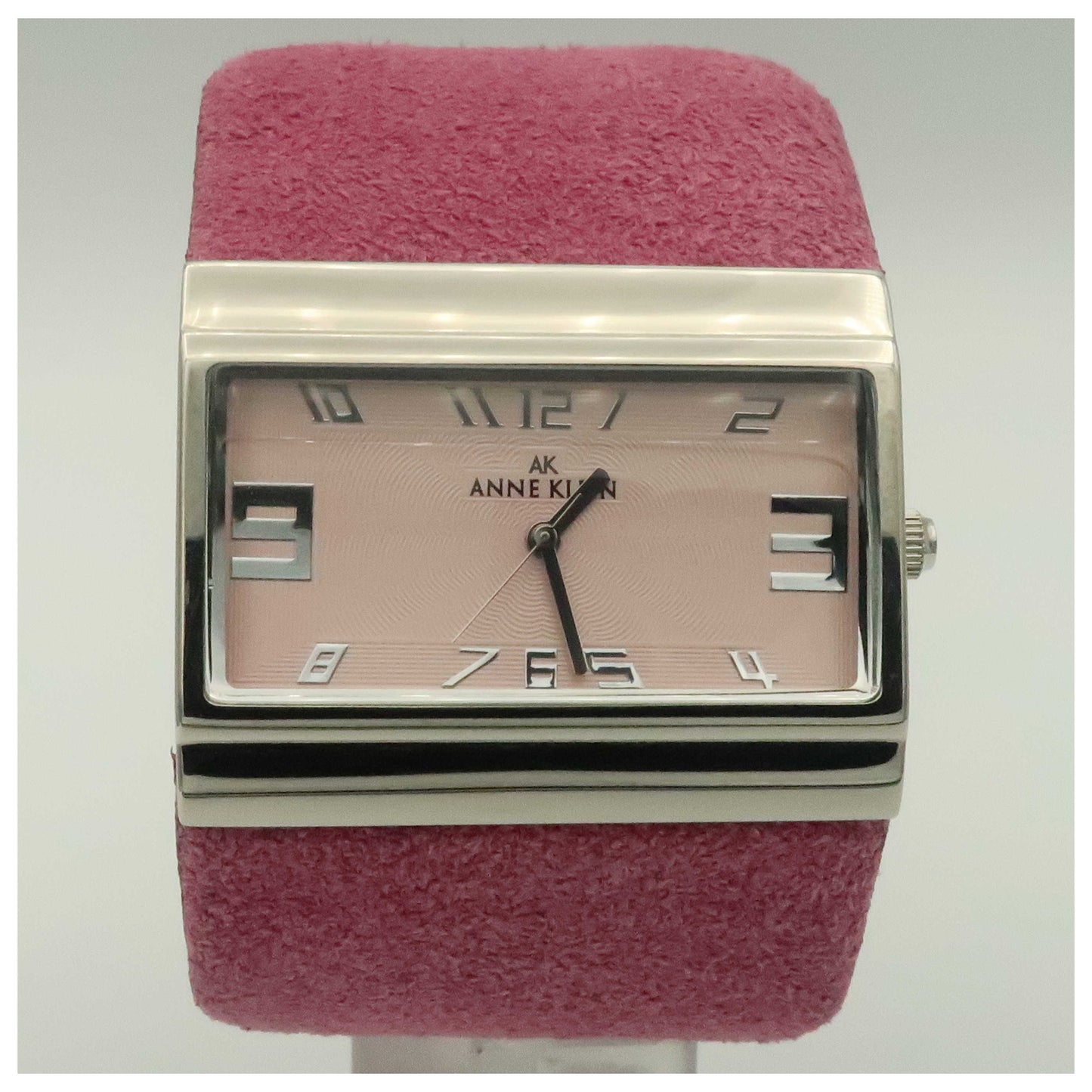 Front view of Anne Klein Strap Women's Quartz Watch 10-6521LPMA-PO