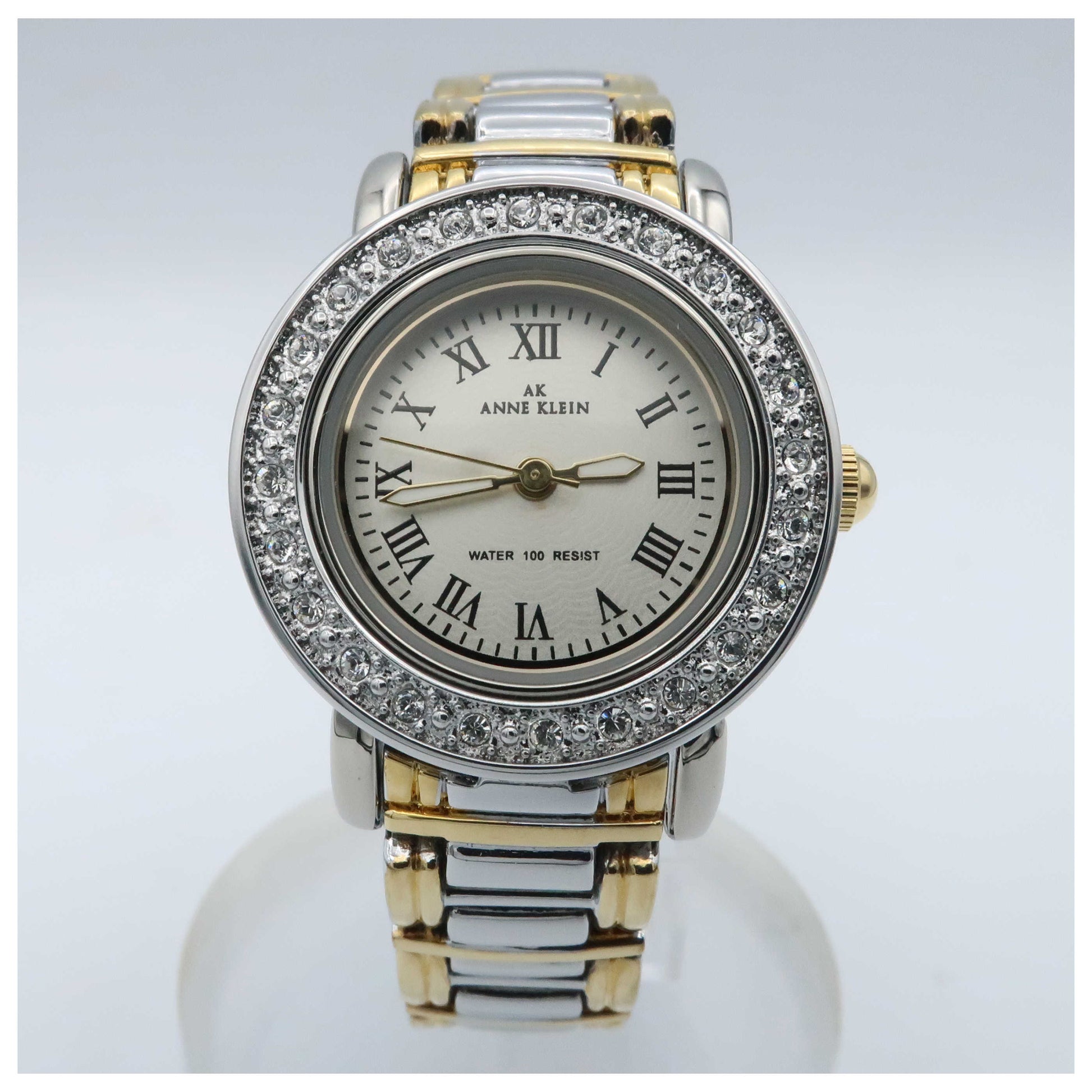 Front view of Anne Klein Bracelet Women's Japanese Quartz (Battery-Powered) Watch 10-9255INST-PO2