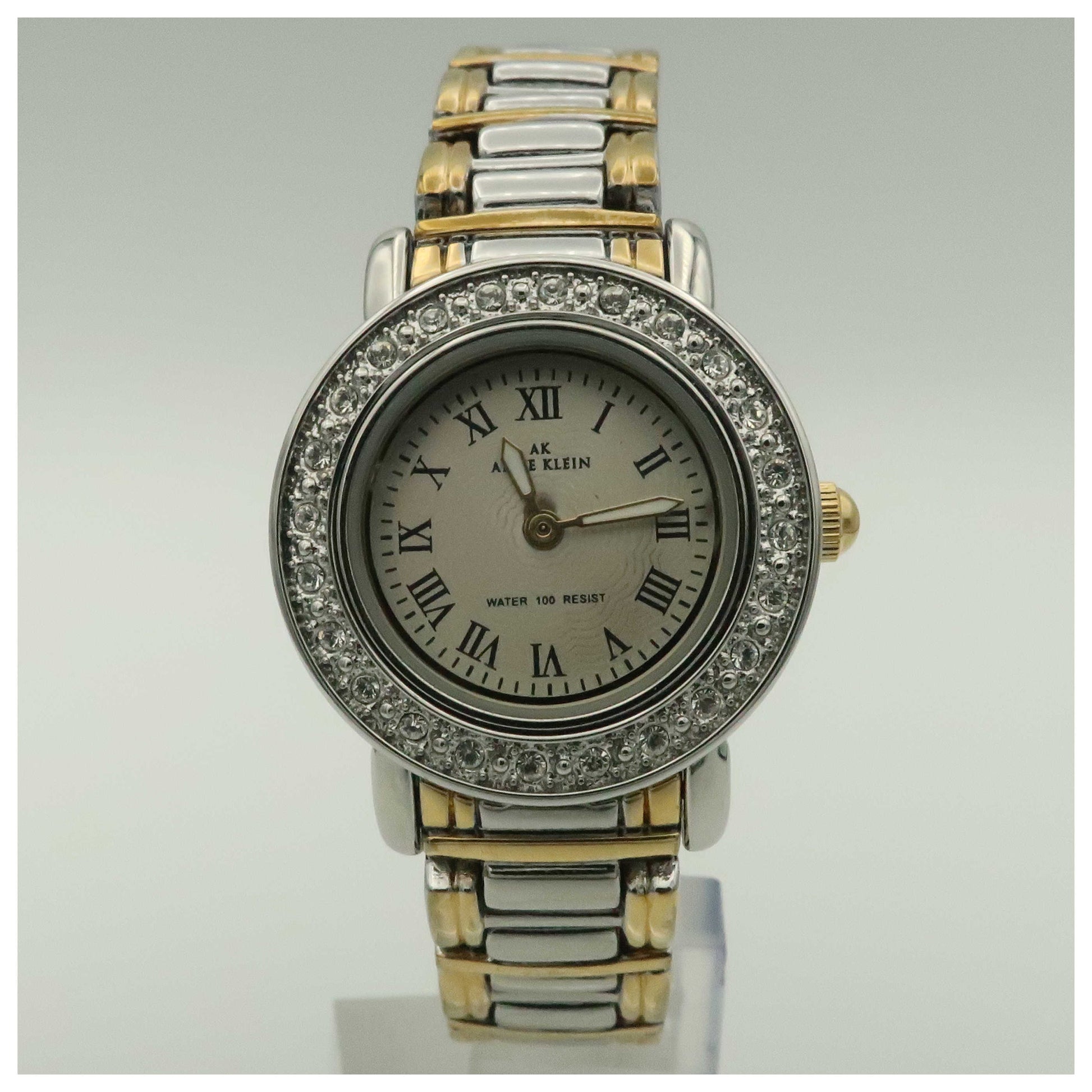 Front view of Anne Klein Bracelet Women's Japanese Quartz (Battery-Powered) Watch 10-9255INST-PO