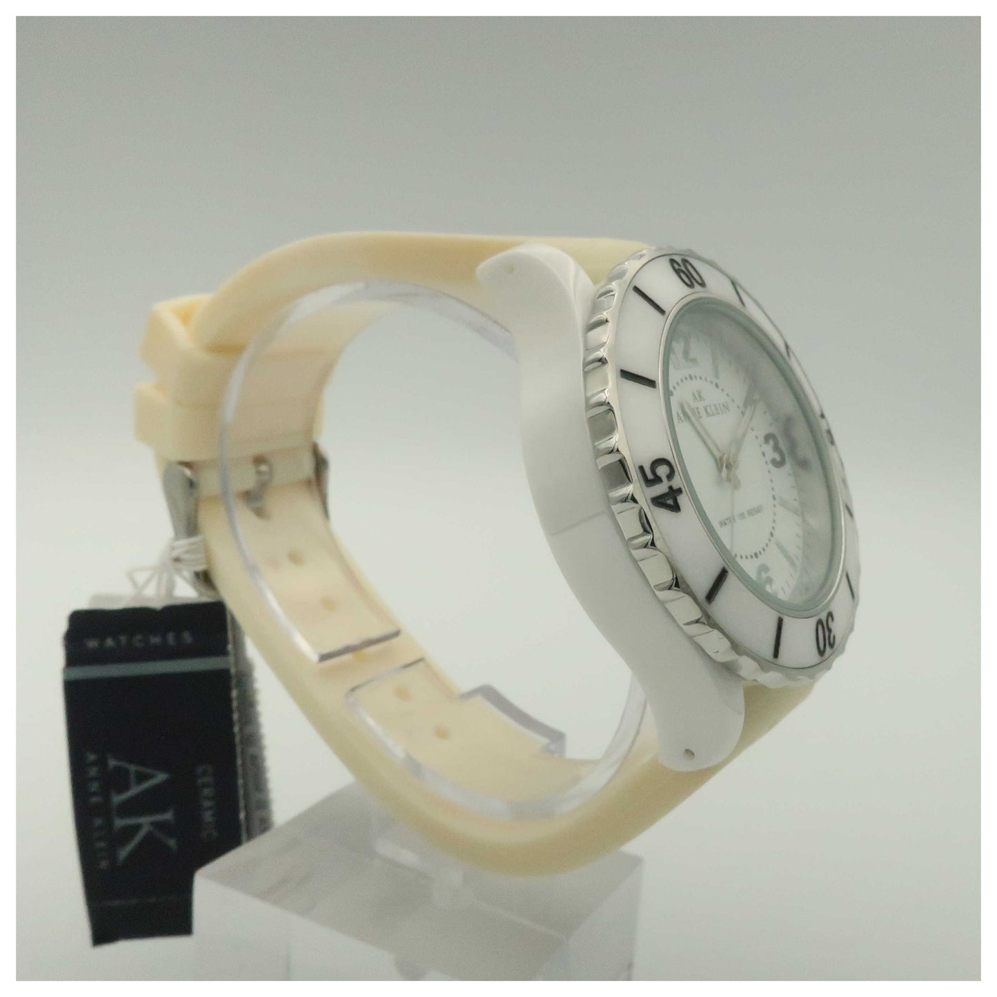 Anne Klein Strap Women's Japanese Quartz (Battery-Powered) Watch 10-9419WTWT-PO - Image #3
