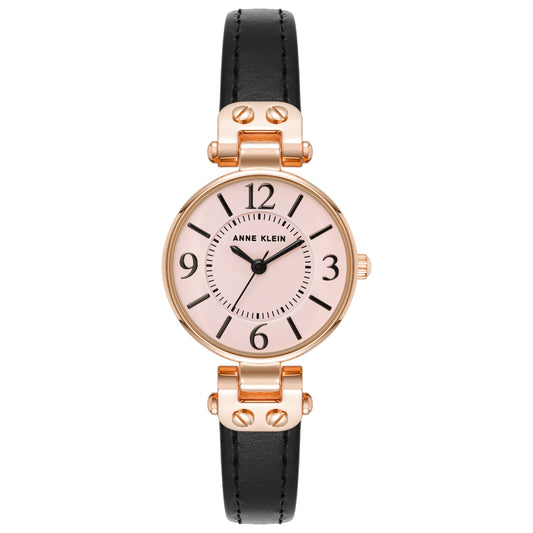 Front view of Anne Klein Classic Women's Quartz Watch 10-9442PKBK