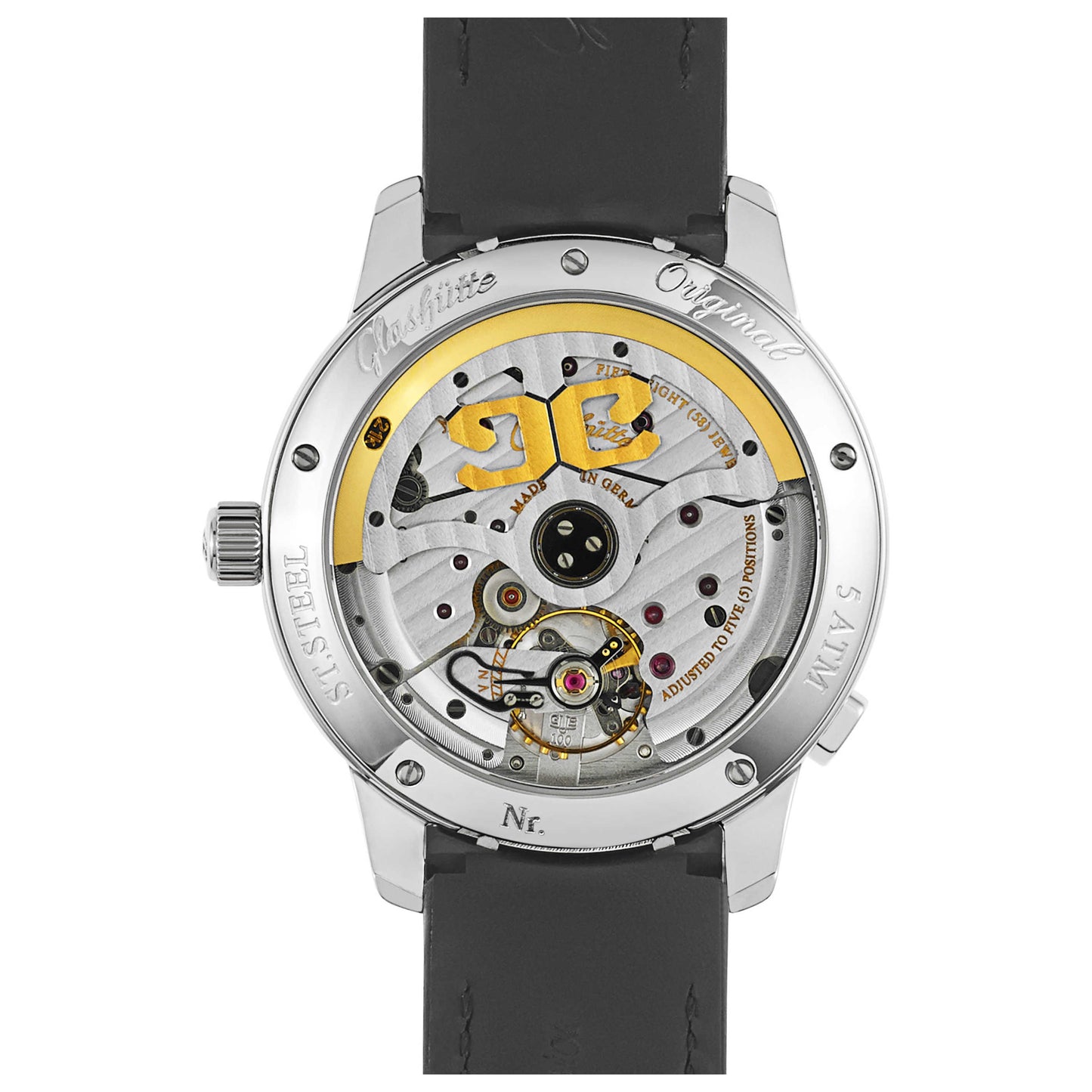 Glashutte Senator Men's Automatic Watch 100-01-13-02-04 - Image #2