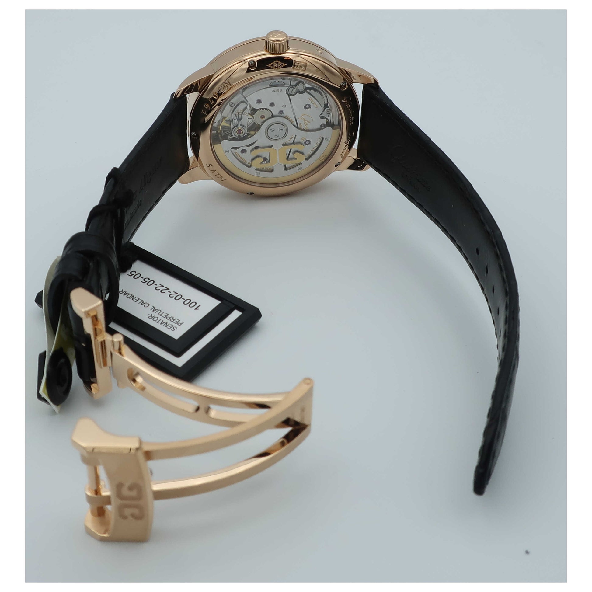 Glashutte Senator Men's Automatic Watch 100-02-22-05-05-G-SD - Image #7