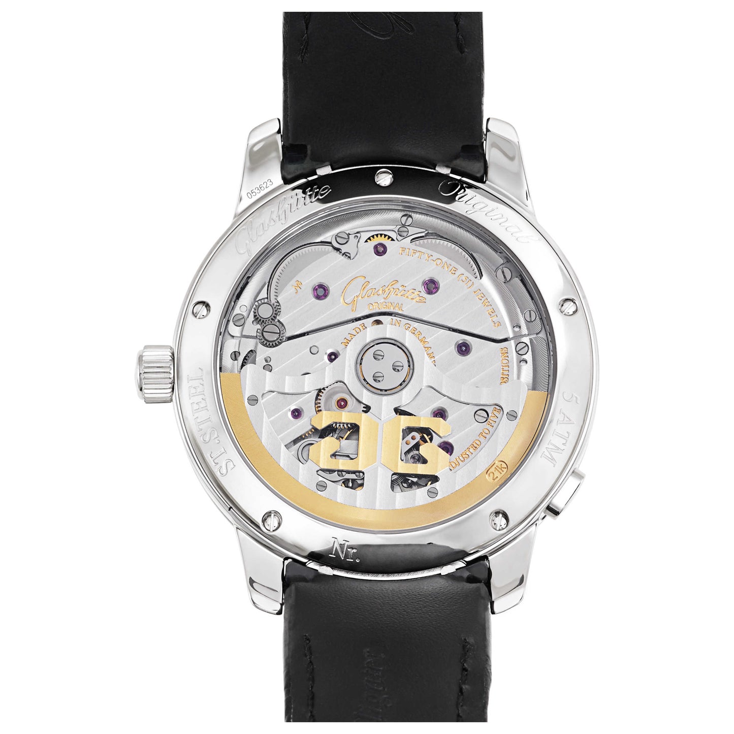 Glashutte Senator Men's Automatic Watch 100-03-03-02-04 - Image #2