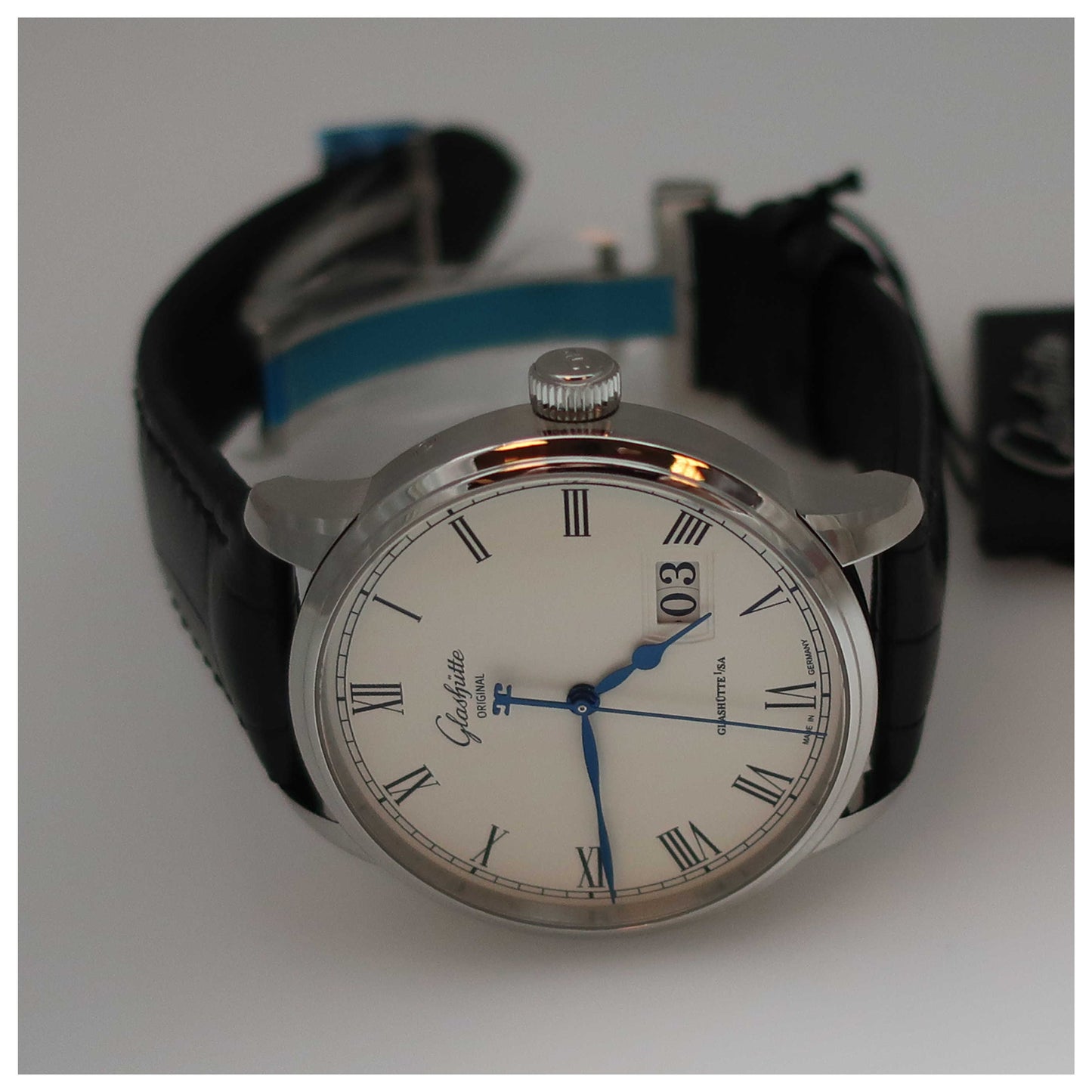 Glashutte Senator Men's Automatic Watch 100-03-32-42-04-SD - Image #8
