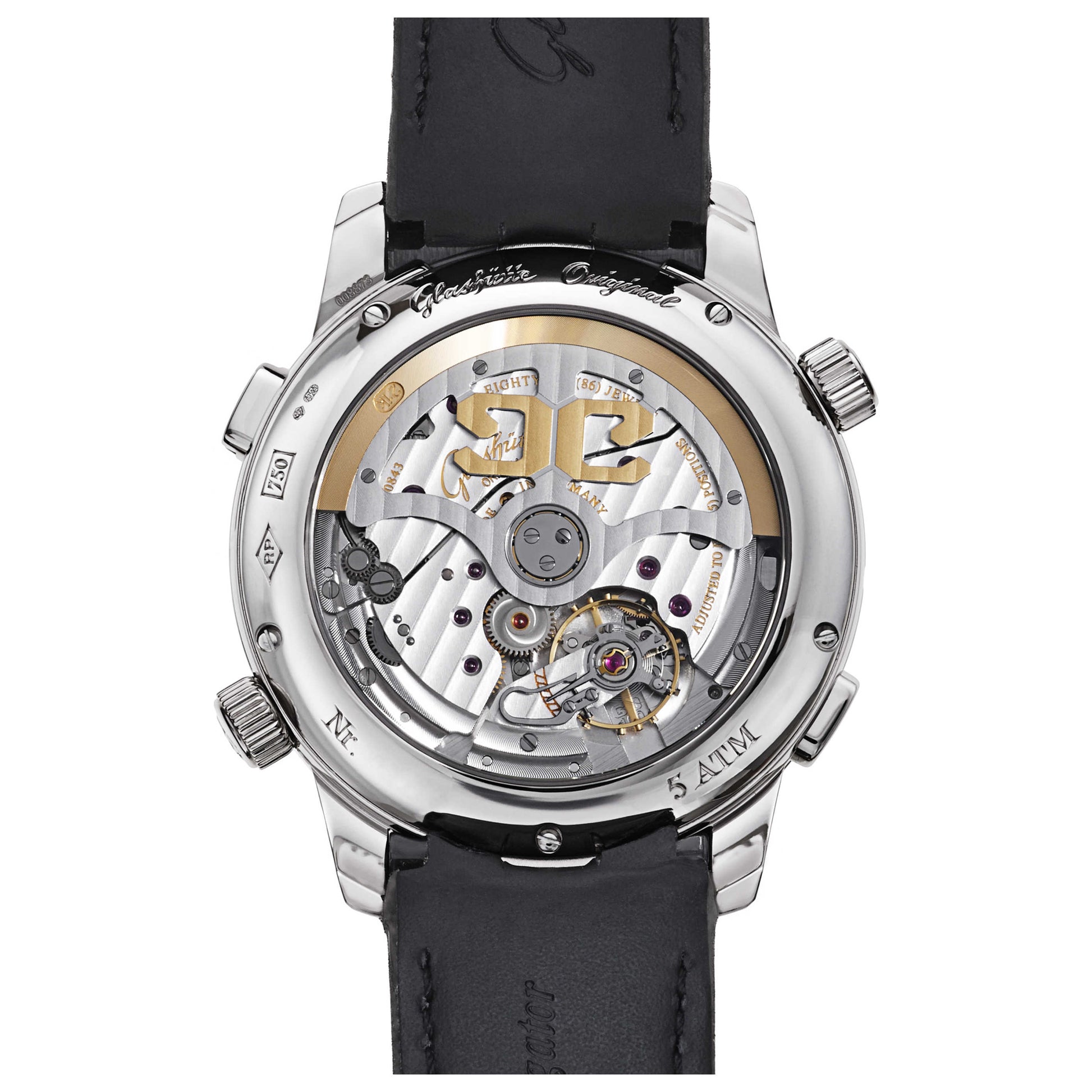 Glashutte Senator Men's Automatic Watch 100-13-04-04-04 - Image #2