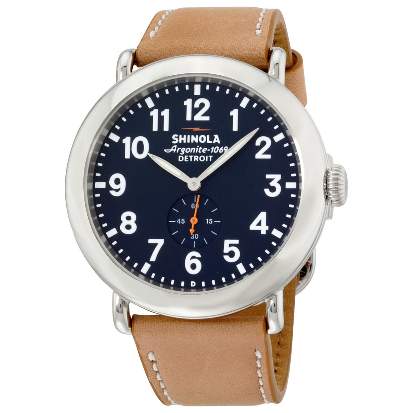 Front view of Shinola The Runwell Men's Quartz Watch 10000141